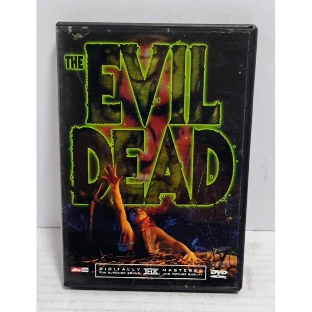2002 ANCHOR BAY THE EVIL DEAD DVD RELEASE OF 1982 FILM COMPLETE W INSERT